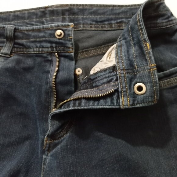 Kuhl Disruptr Jean Men Indigo Blue Stretch Performance Hiking Outdoors 31X30(32) - Picture 5 of 16